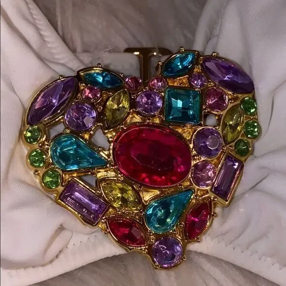 ✨ Victoria's Secret Heart Stone Bikini Top✨ - Picture 3 of 7